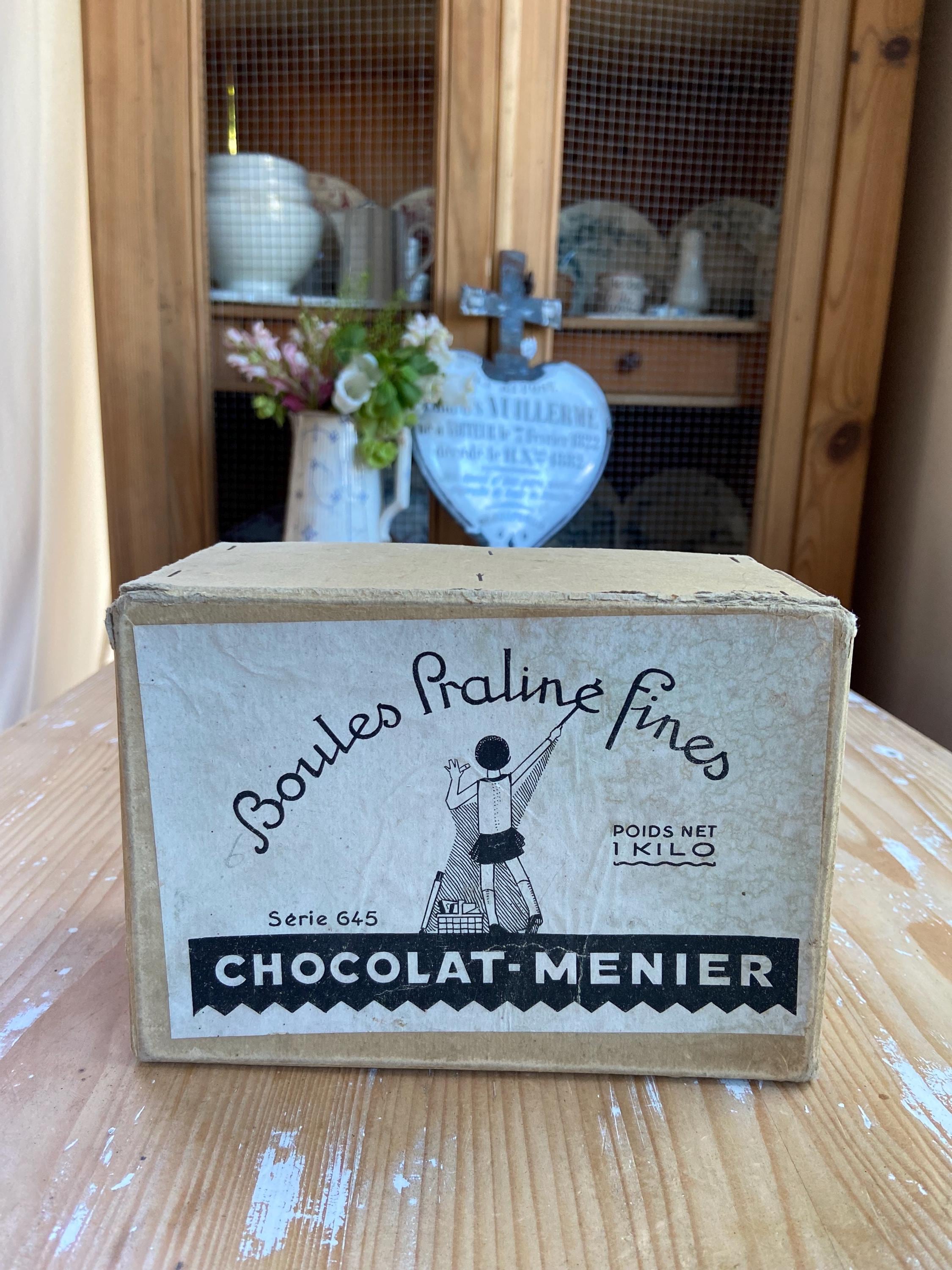 French Chocolat Menier Box - Etsy