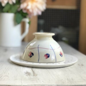 Lovely vintage French ironstone cafe au lait bowl image 3