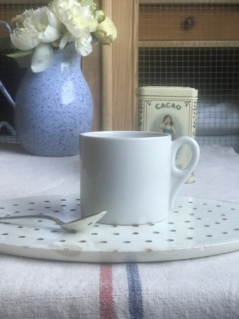 Store Beautiful heavy ironstone vintage Dutch mug- VDM1