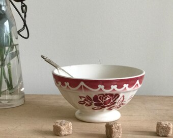 Vintage French cafe au lait bowl