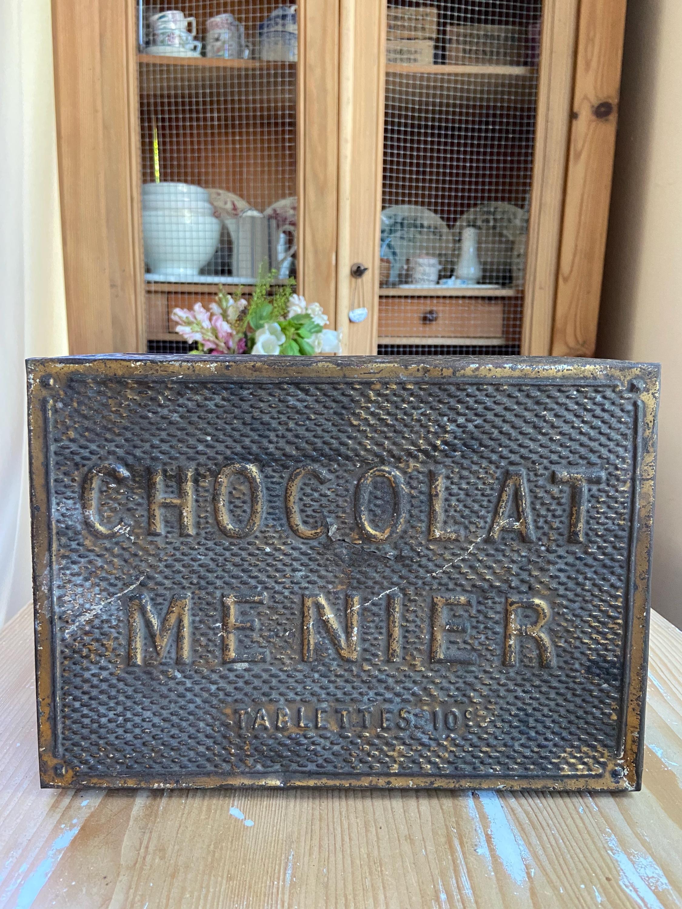Vintage Chocolat Menier Box - Etsy