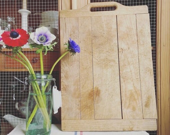 Beautiful large  vintage French chopping board, bread board