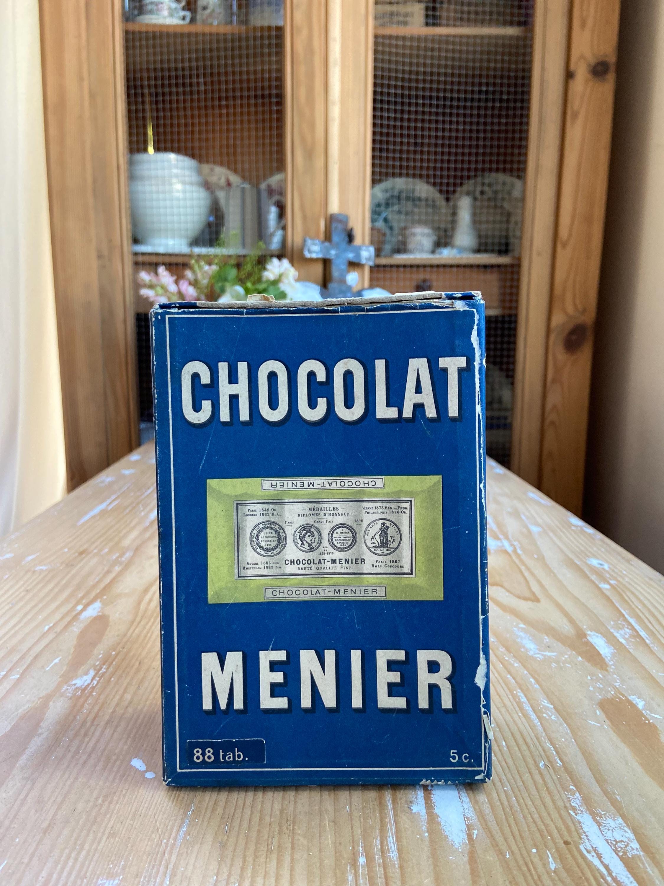 French Chocolat Menier Box - Etsy