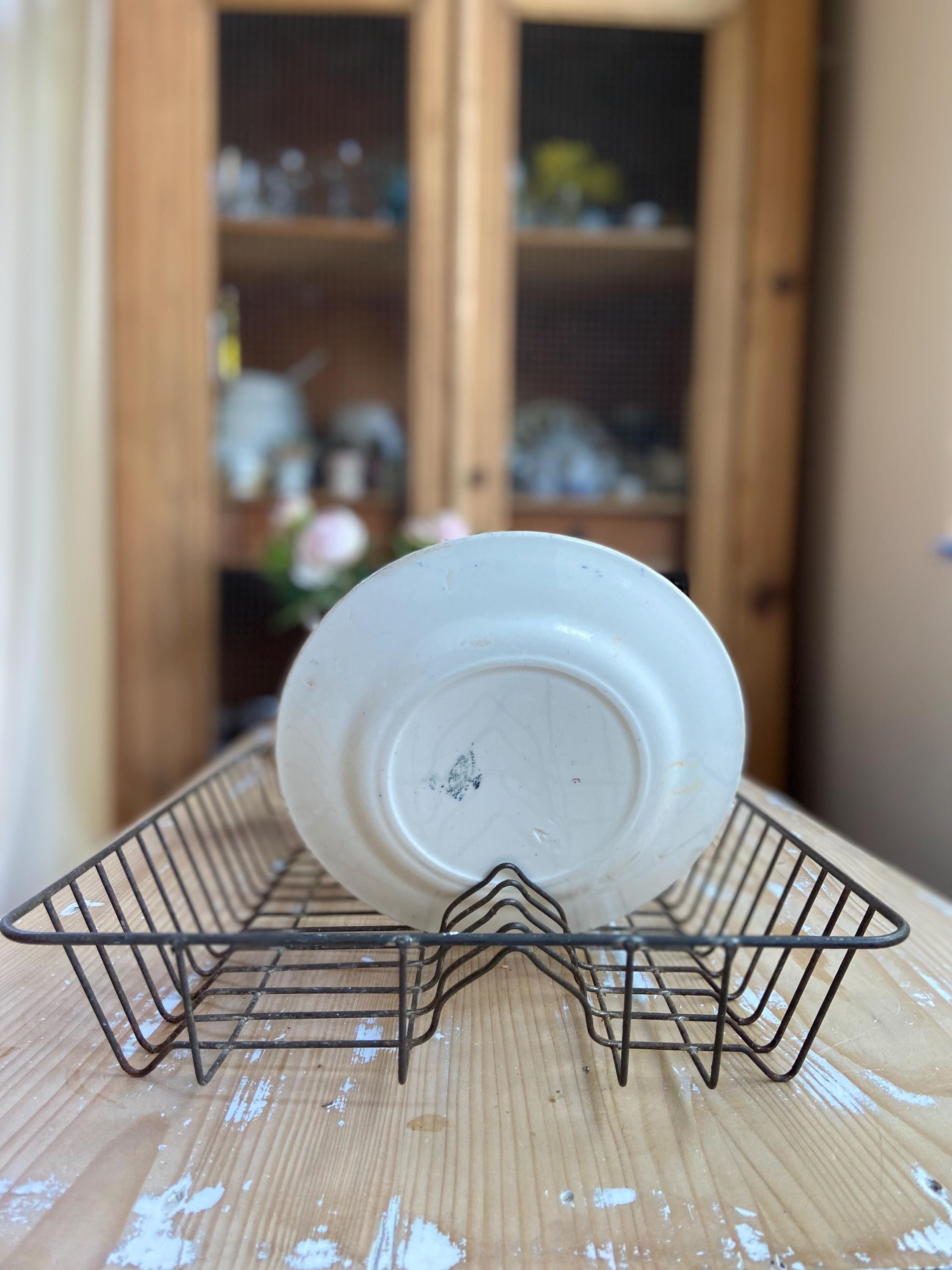 Beautiful Rustic Farmhouse Vintage French Dish Rack - Etsy