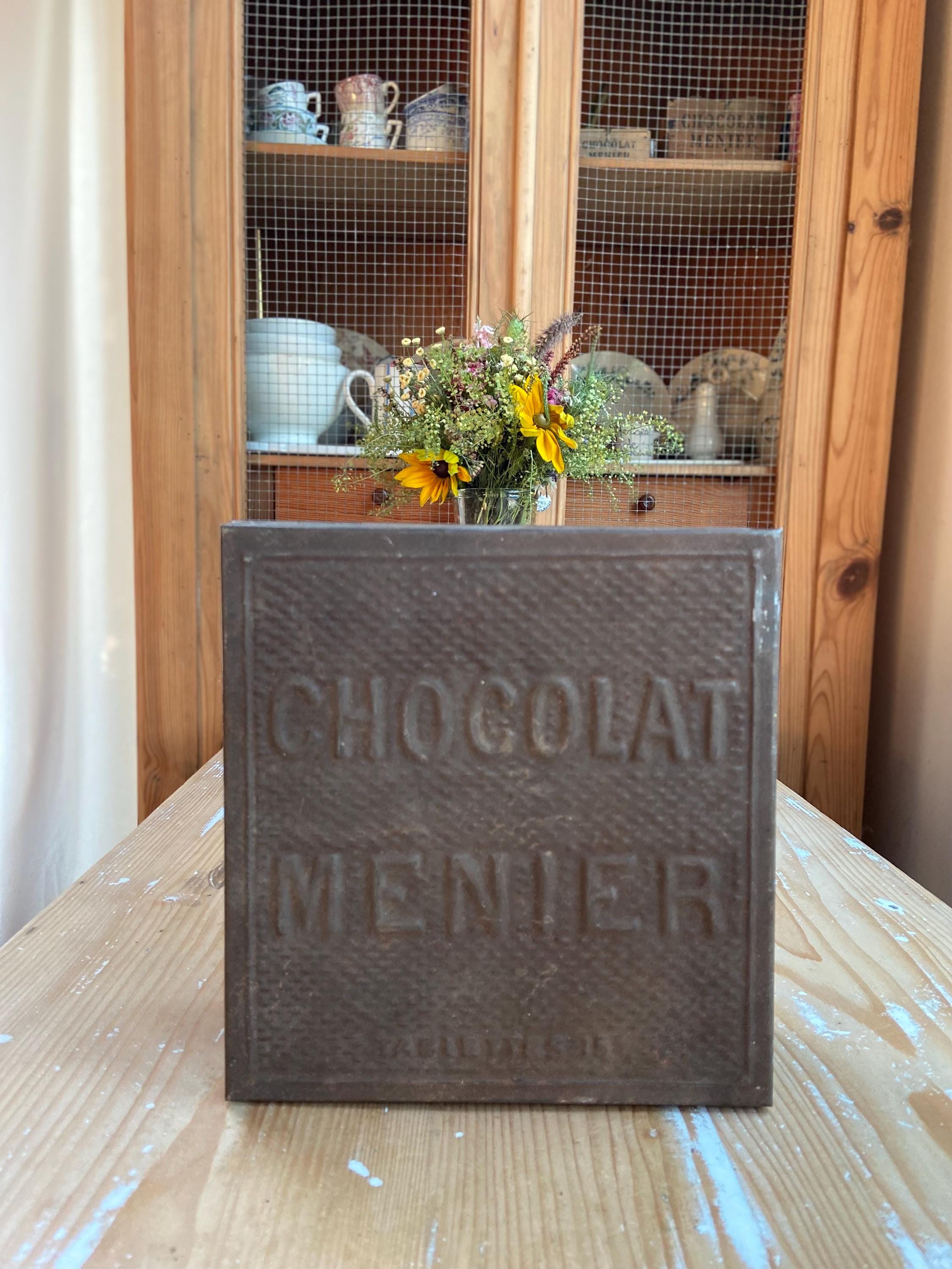Vintage Chocolat Menier Box - Etsy