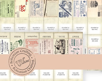 May include: A collage of vintage advertisements and ephemera, featuring images of a pen, a bottle of ink, a school supply store, and a variety of other products. The collage is framed by a white border and has a vintage aesthetic.