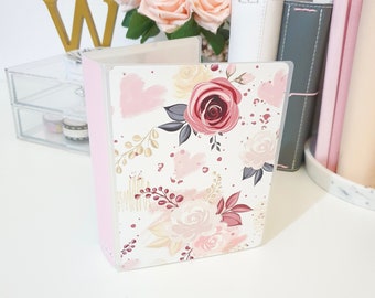 Bloom | Large Sticker Album | 5 x 7 inches | Sticker Album | Sticker Organisation | Storage Sticker Album | Sticker Storage | Floral Book