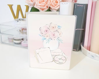 Blush | Mini Sticker Album | 4 x 6 inches | Sticker Album | Sticker Organisation | Storage Sticker Album | Sticker Storage | Photo Album