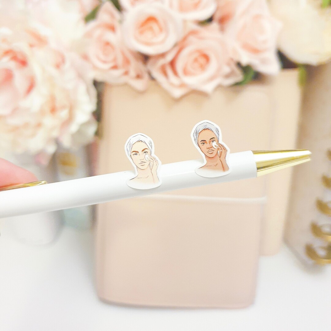 Facial Skincare Icon Sticker | Skincare Sticker | Mini Icon | Planner ...