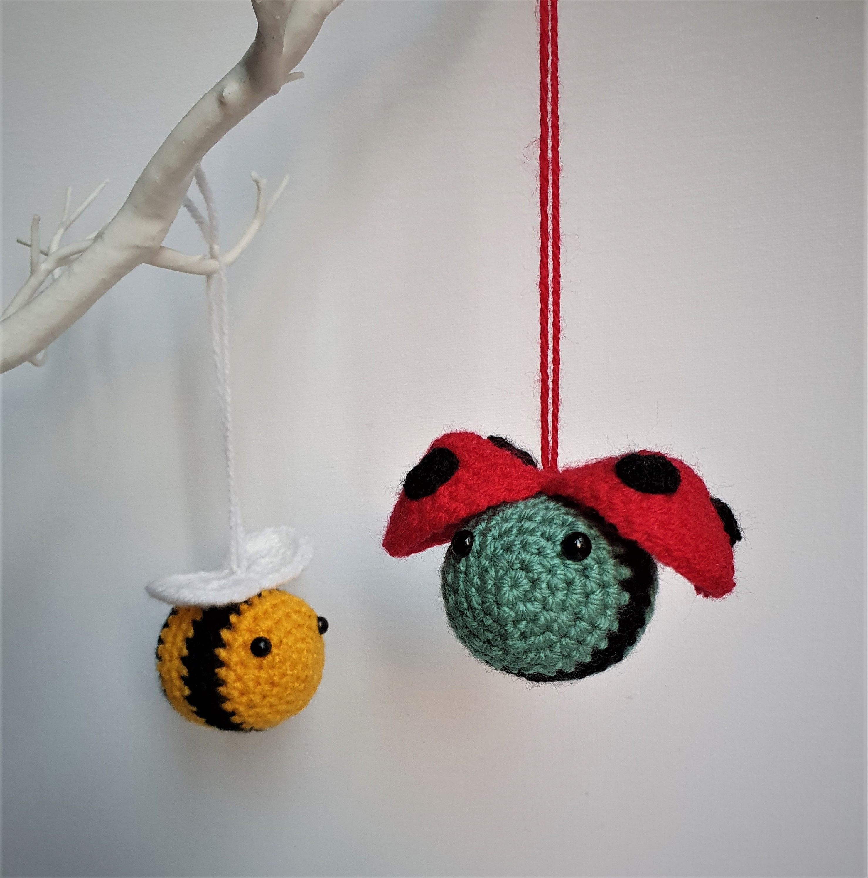 Ladybird Ladybug Shutterbug Crochet Handmade | Etsy