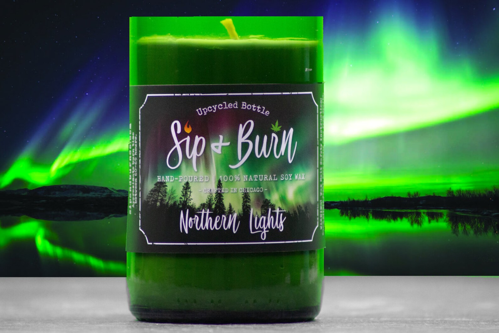 CANNABIS scented Candle Calm 420 CBD Candles Weed Scented Etsy