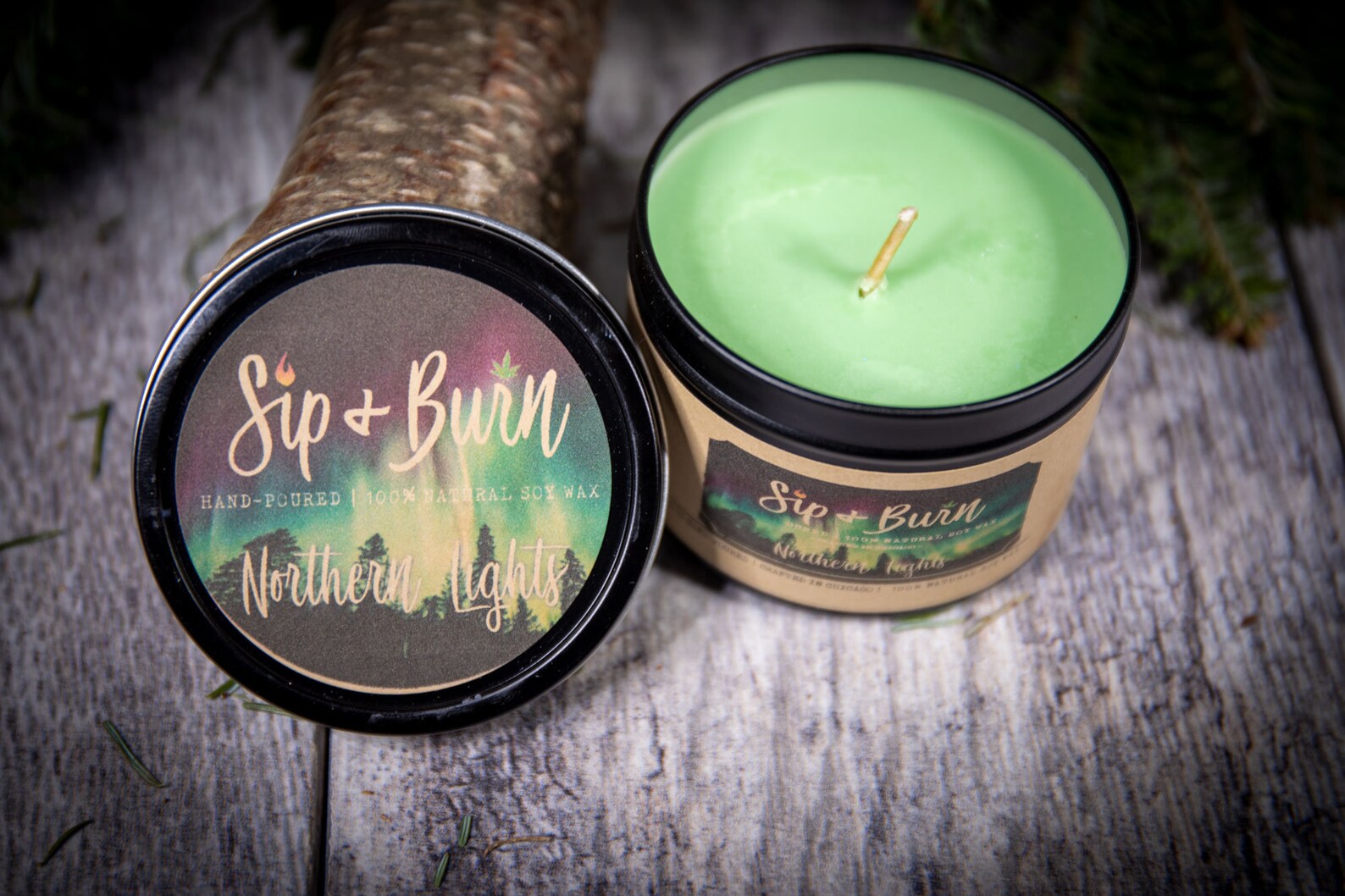 CANNABIS scented Candle Calm 420 CBD Candles Weed Scented Etsy