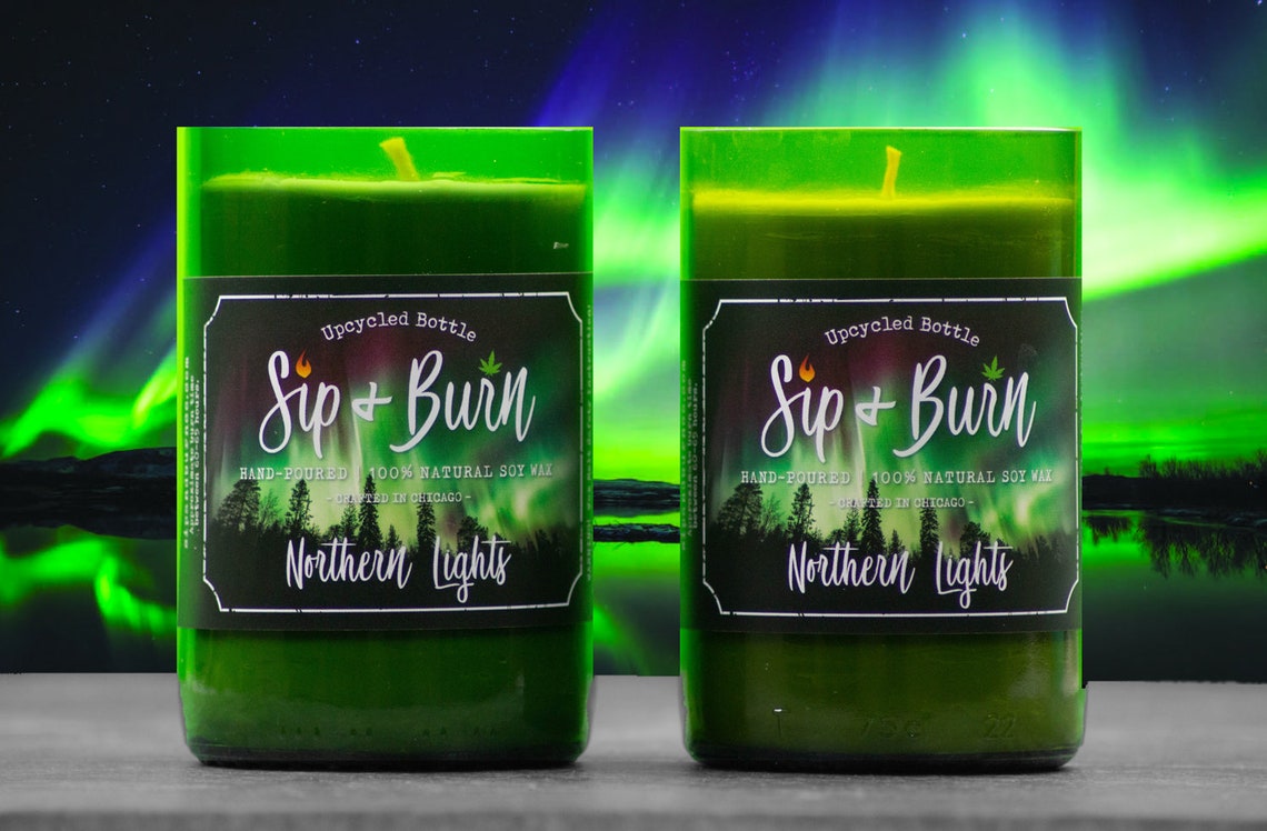 CANNABIS scented Candle Calm 420 CBD Candles Weed Scented Etsy