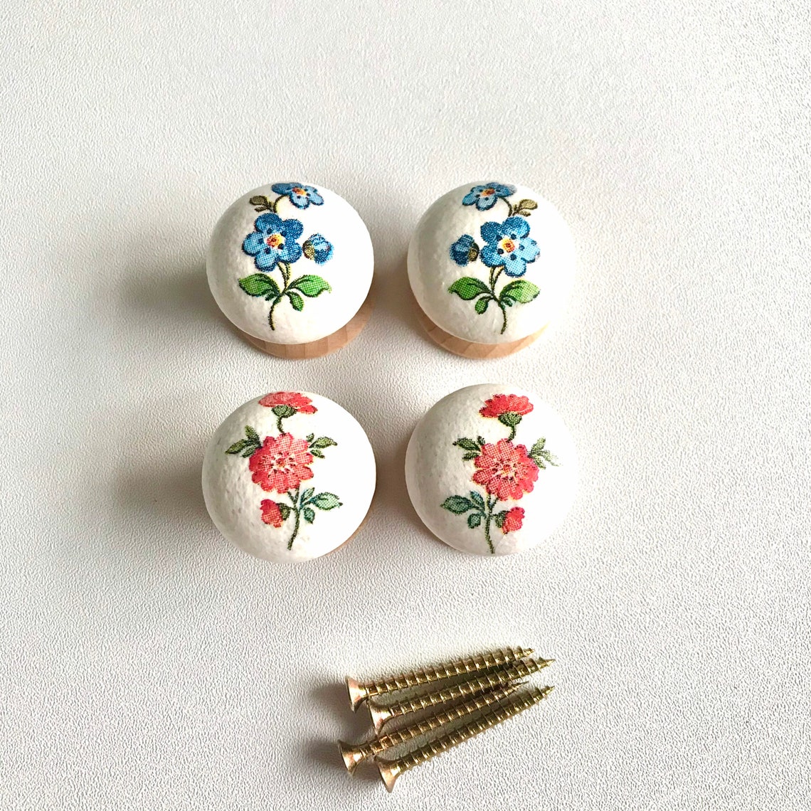 Very small knobs wooden knobs suitable for a jewellery box Etsy