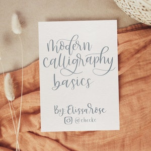 Modern Calligraphy Workbook for Beginners