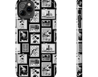 Steamboat Willie Mickey Mouse Phone Case Gift Inspired Fan Art Disneyland Parks Gift Magic Kingdom World Ride Iphone Samsung