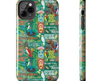 Aloha Tiki Zimmer Disneyland Disney Handyhülle Geschenk Inspiriert Fan Art Film Fahrt Kingdom World Zitate Jose Miguel