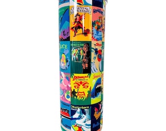 Vintage Retro Fahrt Attraktion Poster Disneyland inspiriert Tumbler Cup Maus Magic Kingdom World Maus Mountain Herrenhaus Donner Raum Piraten