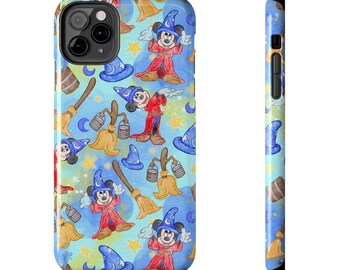 Sorcerer Mouse Inspired Phone Case Gift Inspired Fan Art Movie Disneyland Magic Kingdom World Iphone Fantasia Brooms Movie