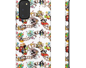 Mickey Runaway Railway Ride Phone Case Samsung Gift Hard Durable Disney Disneyland Magic Kingdom