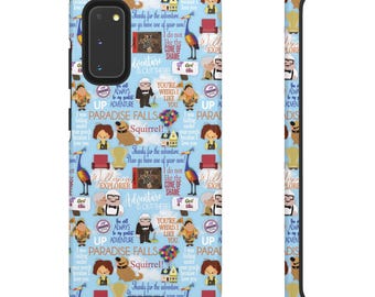 Up Phone Case Samsung Gift Hard Durable Quotes Disney Neutral Ride Pixar Carl Russel Kevin House Balloon Explorer Adventure Ellie