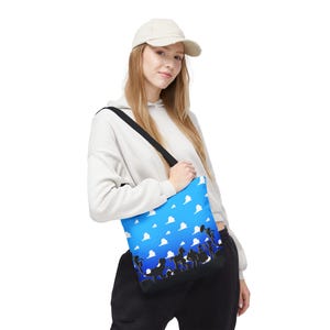 Toy Story Disney inspiriert Canvas Tote Bag Fan handgezeichnete benutzerdefinierte Kunst Disneyland Film Fahrt Landet Buzz Lightjahre Woody Jessie Bild 3