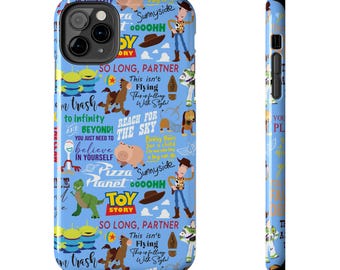 Toy Story-inspirerat telefonskal presentinspirerad fanart-film Disneyland Magic Kingdom World iPhone Buzz Lightyear Woody Bo Parks