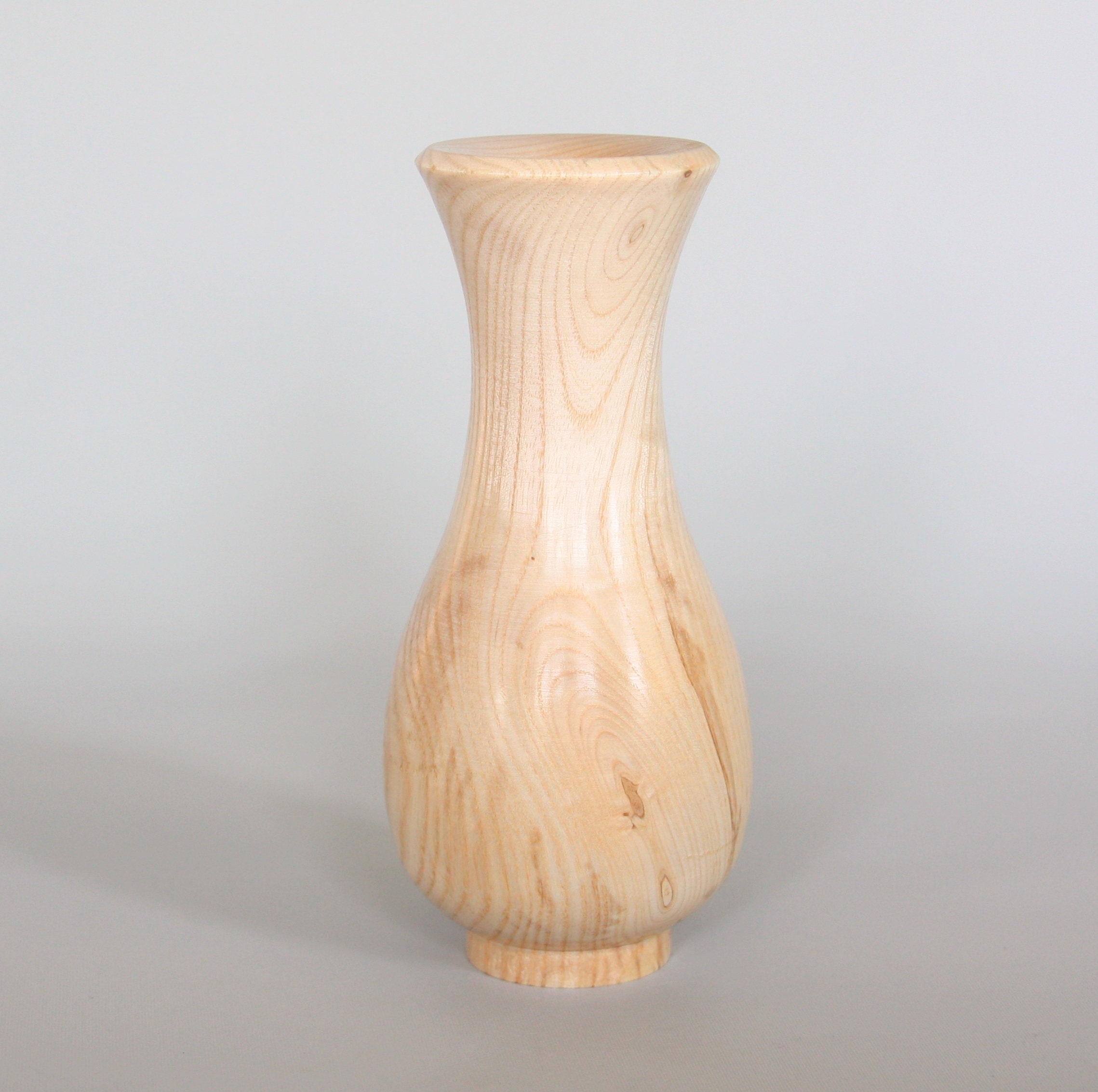 Wooden Bud Vase With Glass Insert in Irish Ash. Weed Pot Etsy UK