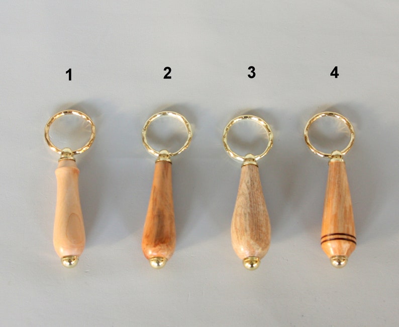 Key Chains/rings Woodturned and Handmade in Ireland. Etsy