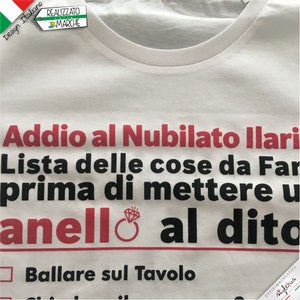 T-shirt Donna Personalizzata per Addio al nubilato immagine 4