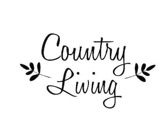 Country Living SVG/PNG Téléchargement numérique