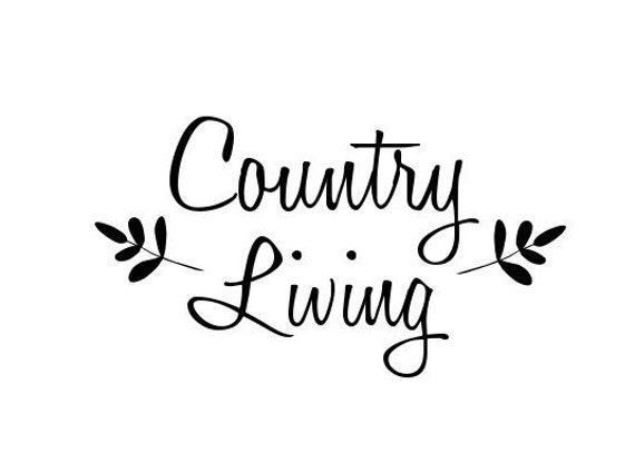 Country Living SVG/PNG Digital Download - Etsy