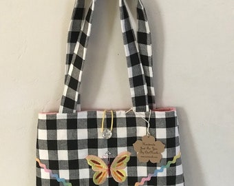 Girls Handbags/Bags for Kids/Kids Bag/Bag/Butterfly Bag/Ballet Bag/School Bag/Gift/Girls Bags/Toddler Purse