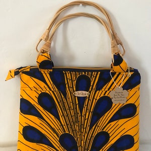 Ankara Handbag/african Handbag/top Handle Bag/handmade - Etsy