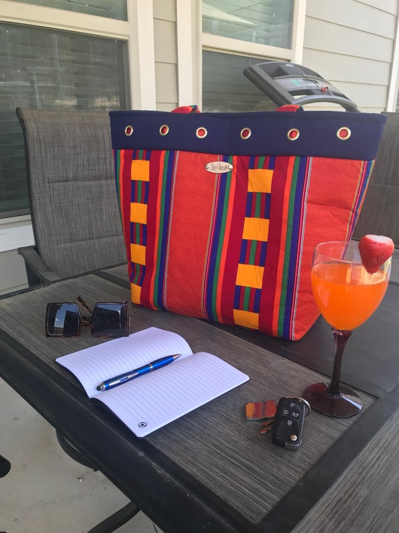 Travel Tote Bag/Geoprint Bag/Shopping Bag/African Bag/Handmade Bag/Ankara  purse/African/Purse/African Bag/Top Handle Bag/African