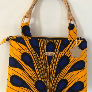 Ankara Handbag/african Handbag/top Handle Bag/handmade - Etsy