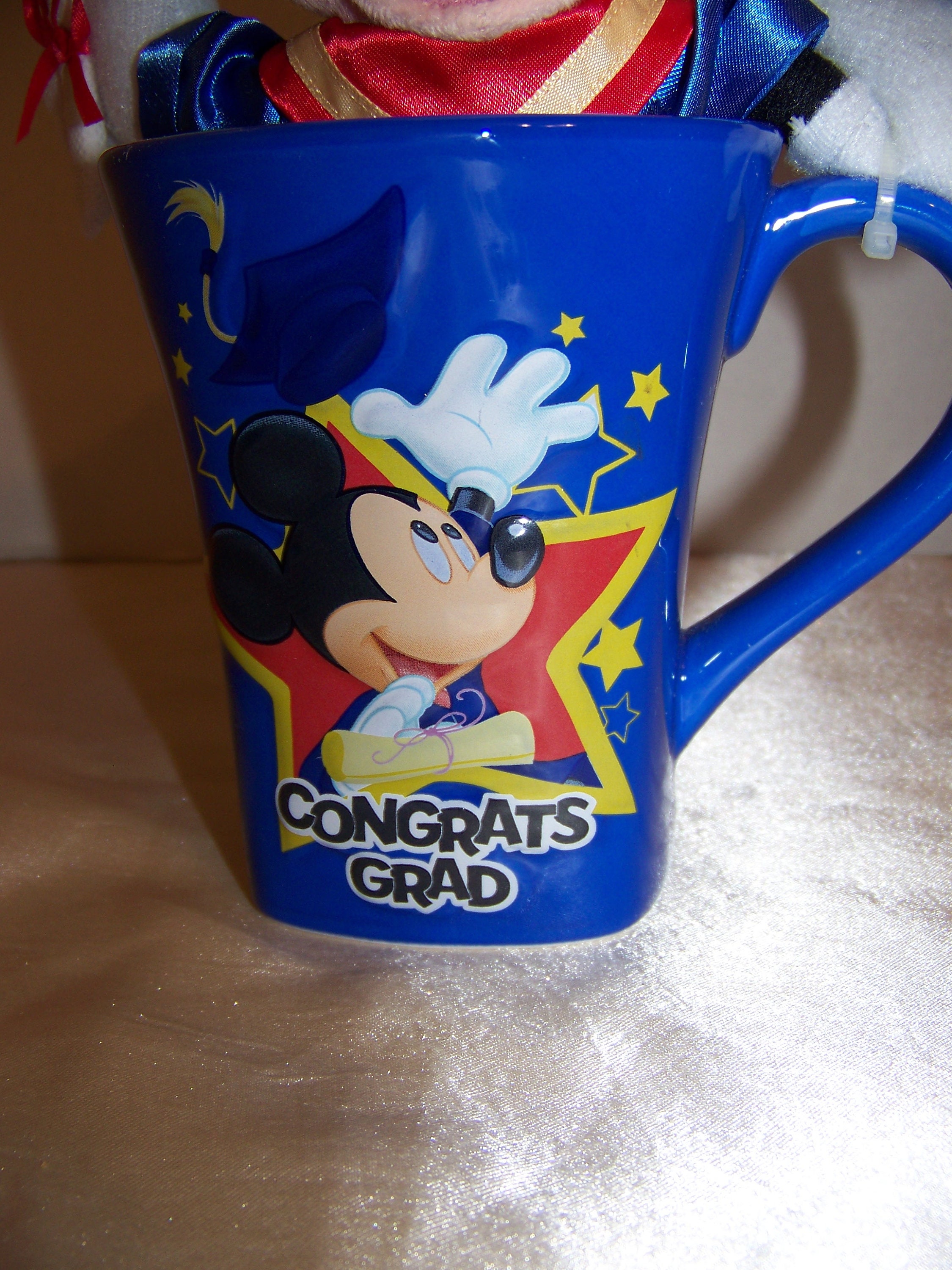 mickey graduation plush