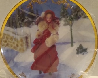 Hallmark Victorian Elegance Barbie Talerz