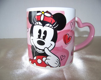 Disney Minnie Maus THINK LOVE 4 "Kaffeebecher Tasse by Galerie