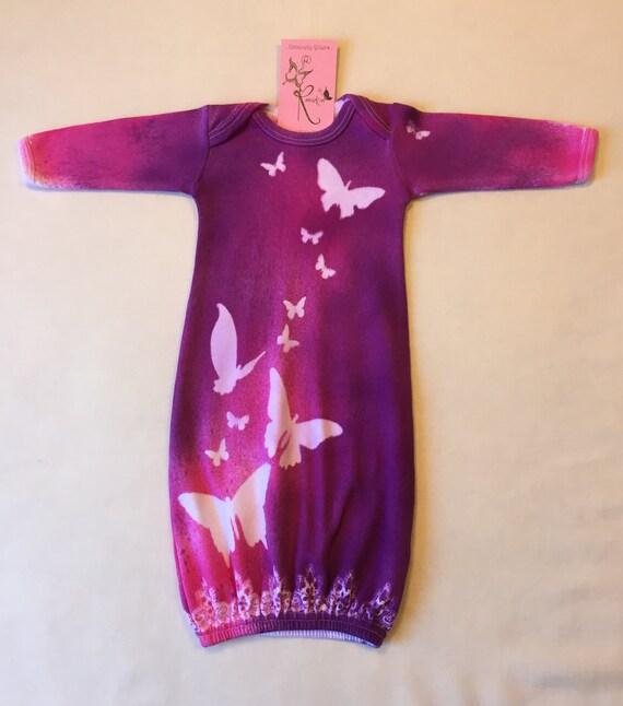 baby girl tie gown