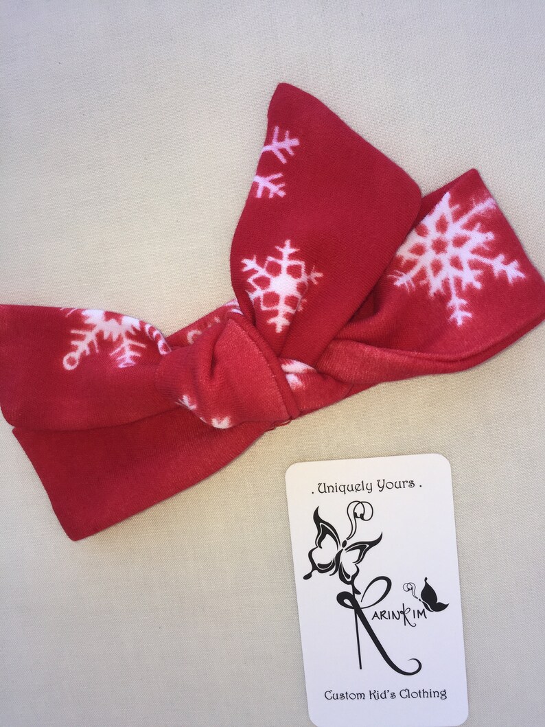 Hippie Holiday Boho Baby/'s First Christmas Gift Christmas Diaper Covers Hand Dyed Hand made Knot Bow Headband Christmas Baby Bloomers