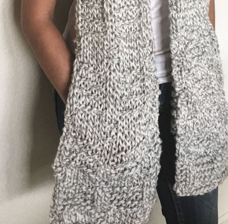 Pockets are on the side like in a coat.