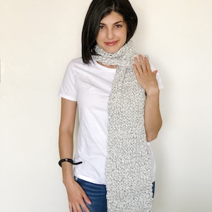 My design allows you to wrap your scarf without pockets showing.
