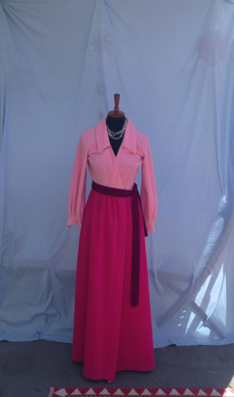 Bathrobe Vanity Fair Robe Vintage Dressing Gown Image 0