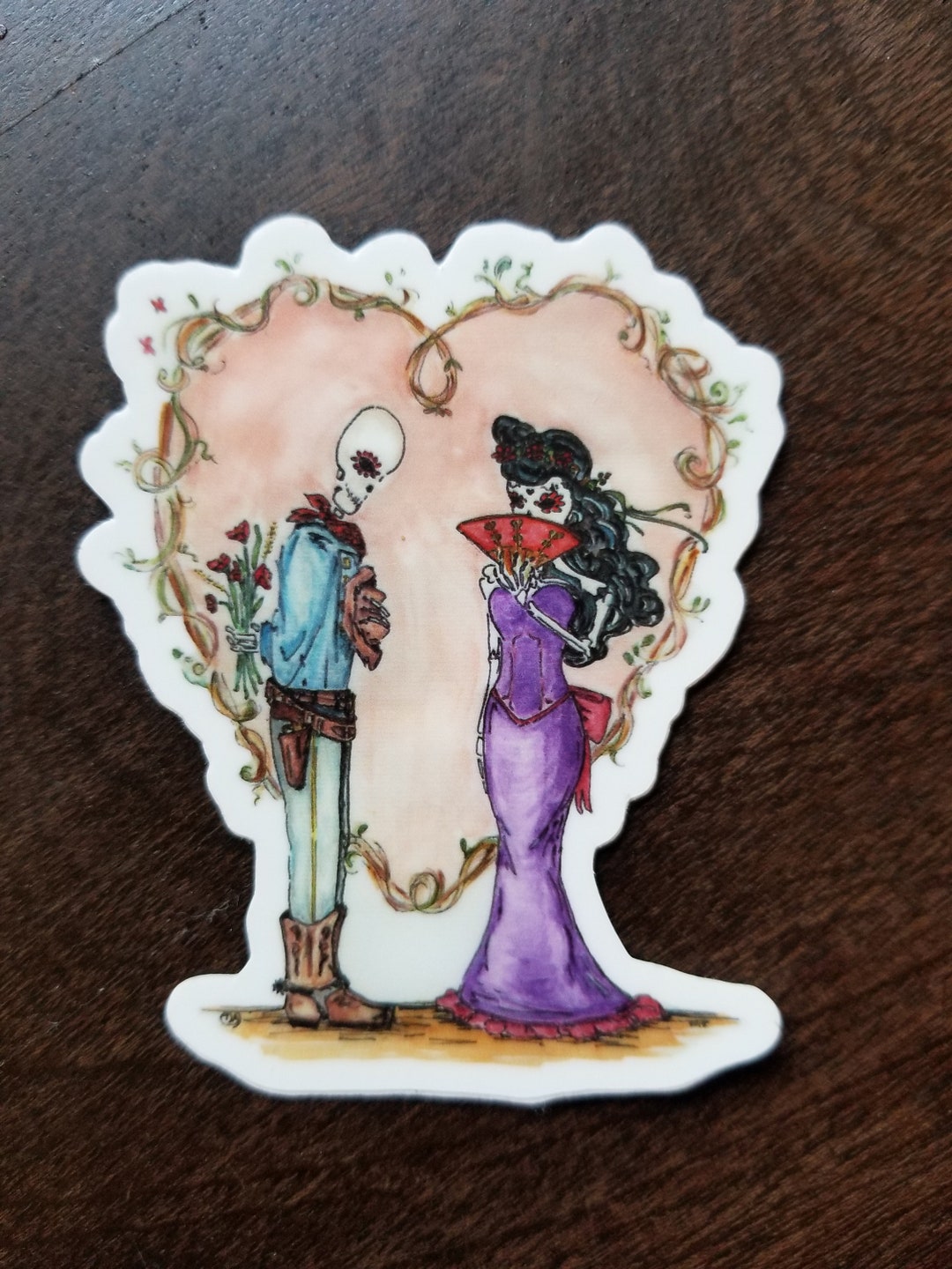 Day of the Dead , Dia De Los Muertos Stickers!!! Sugar Skull Lovers ...