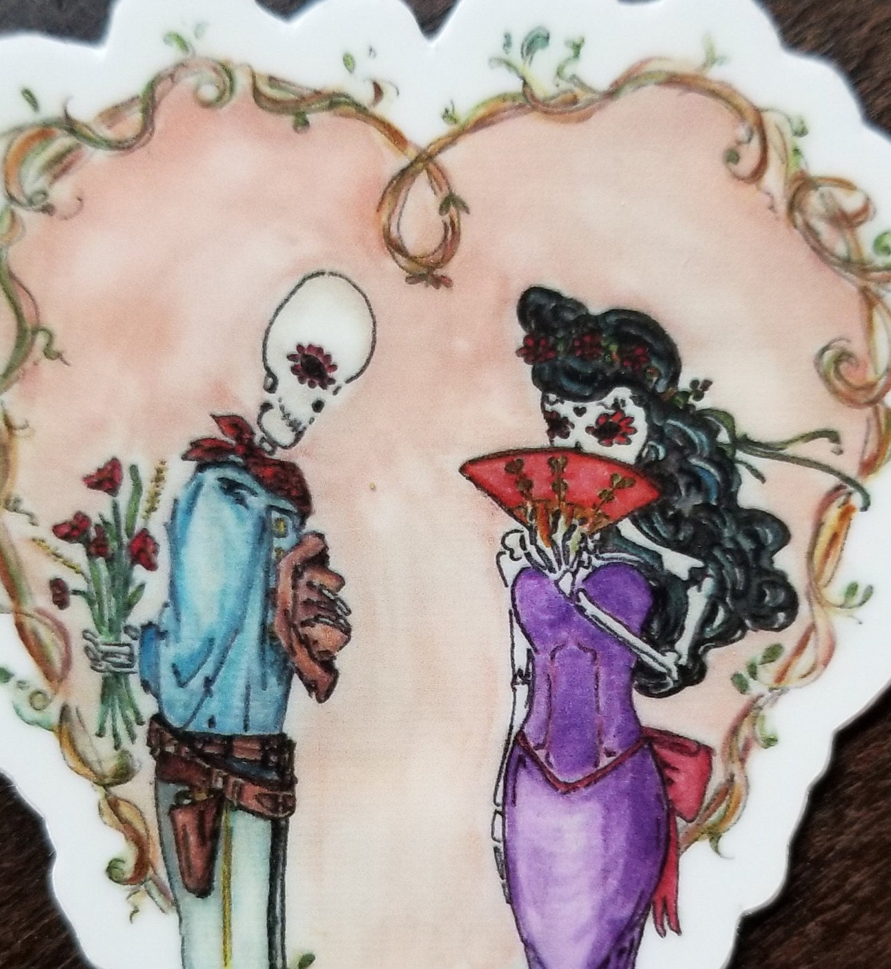 Day of the Dead , Dia De Los Muertos Stickers!!! Sugar Skull Lovers ...