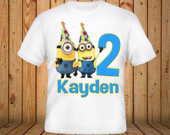 Minions Birthday Shirt