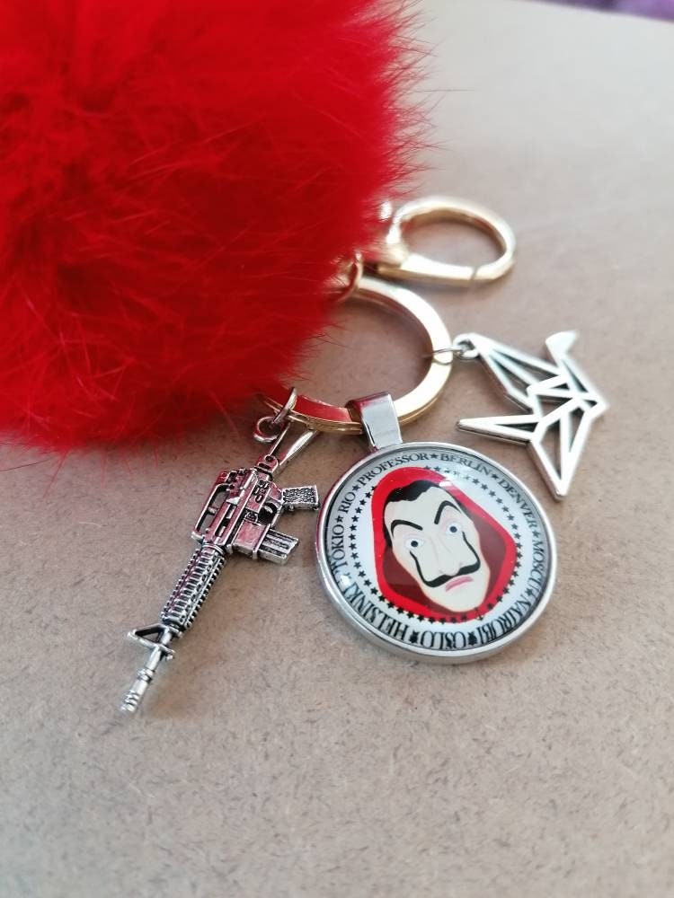 Money Heist Keychain UK
