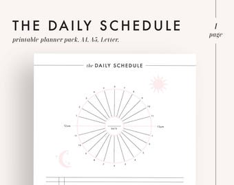 daily planner printable daily