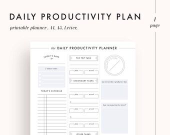 hourly planner etsy